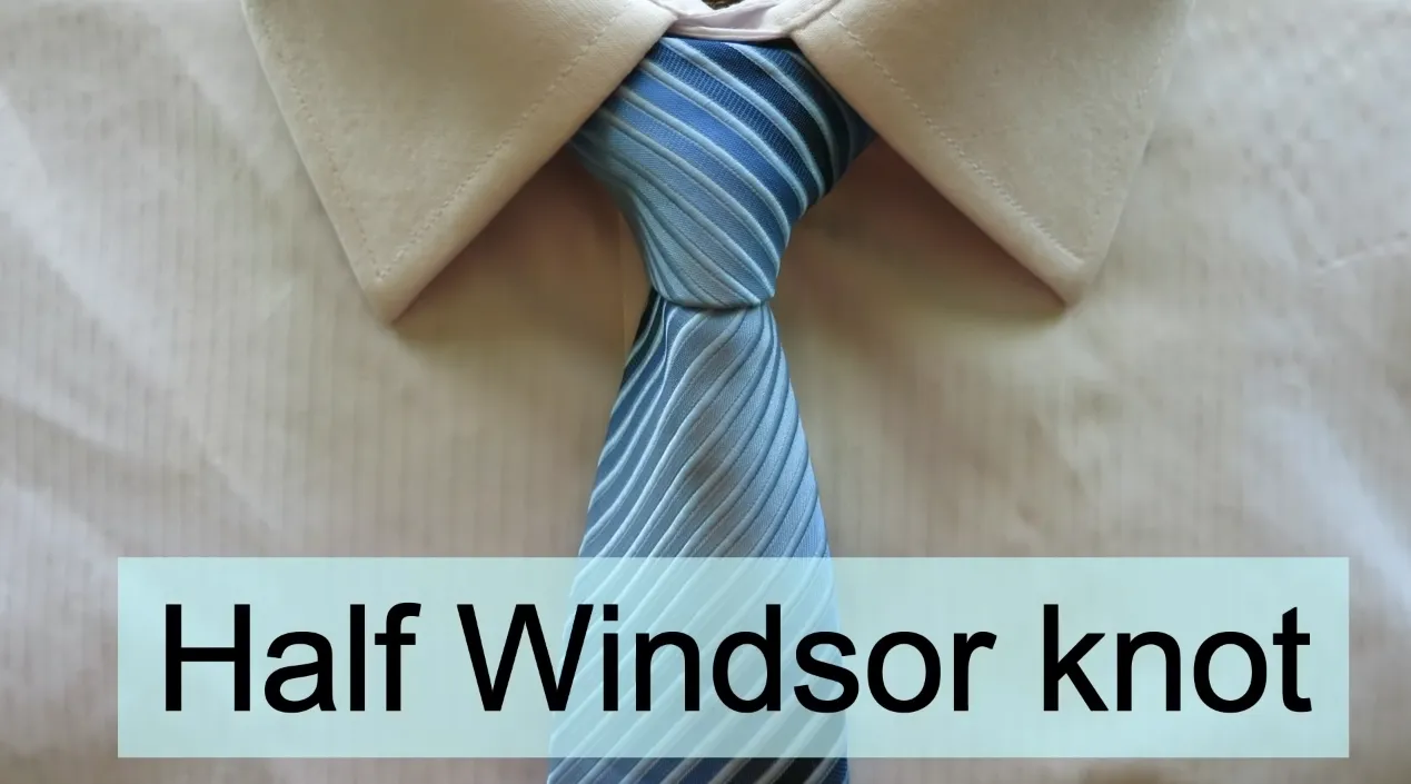Huong Dan Nut Buoc Ca Vat Half Windsor Half Windsor Knot 4