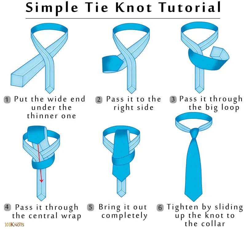 Huong Dan Nut Buoc Ca Vat Simple Simple Knot 2