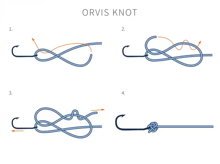Hướng Dẫn Nút Thắt Móc Orvis (Orvis Knot) - Liên Đoàn Hải Đăng