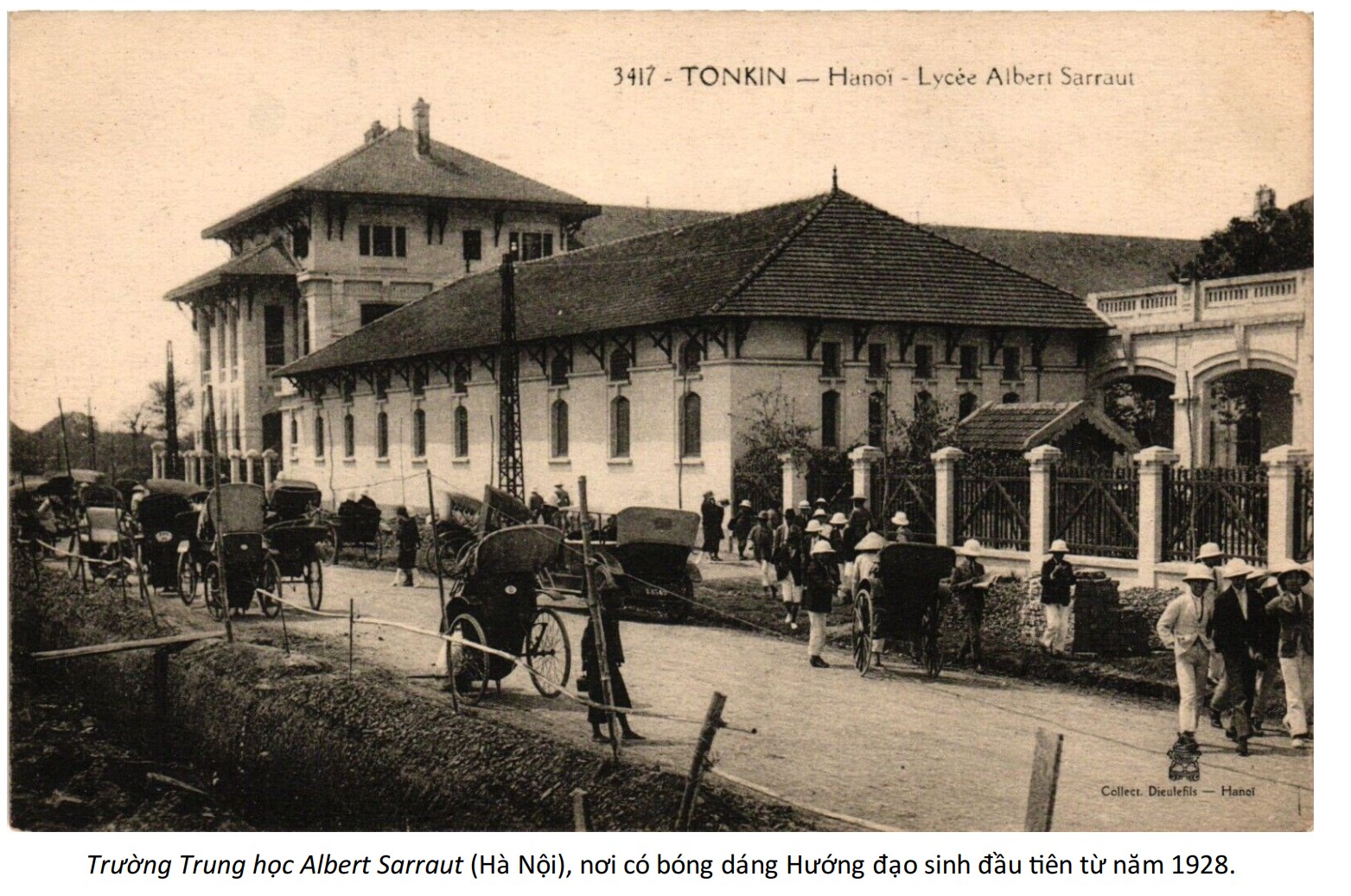 Truong Trung hoc Albert Sarraut o Ha Noi